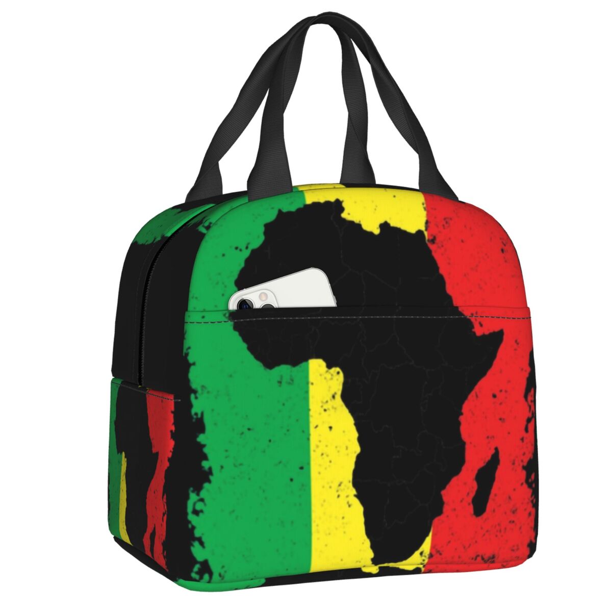 Women Bags Kenya - Torba na lunch z flagą Afryki,