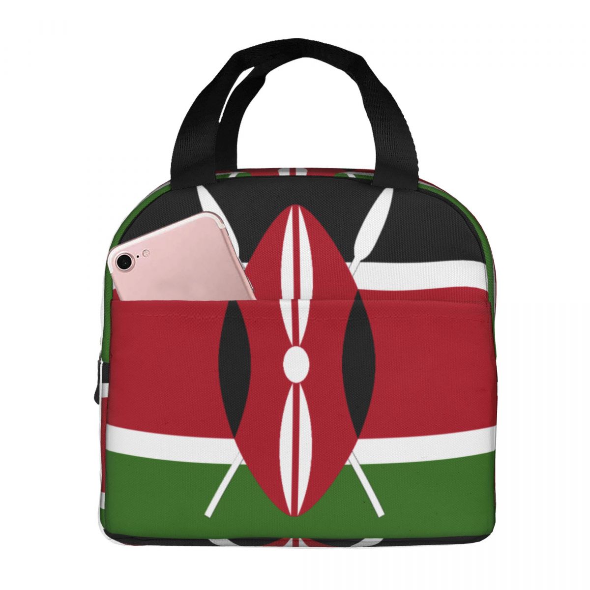 Women Bags Kenya - Izolowana torba na lunch z motywem