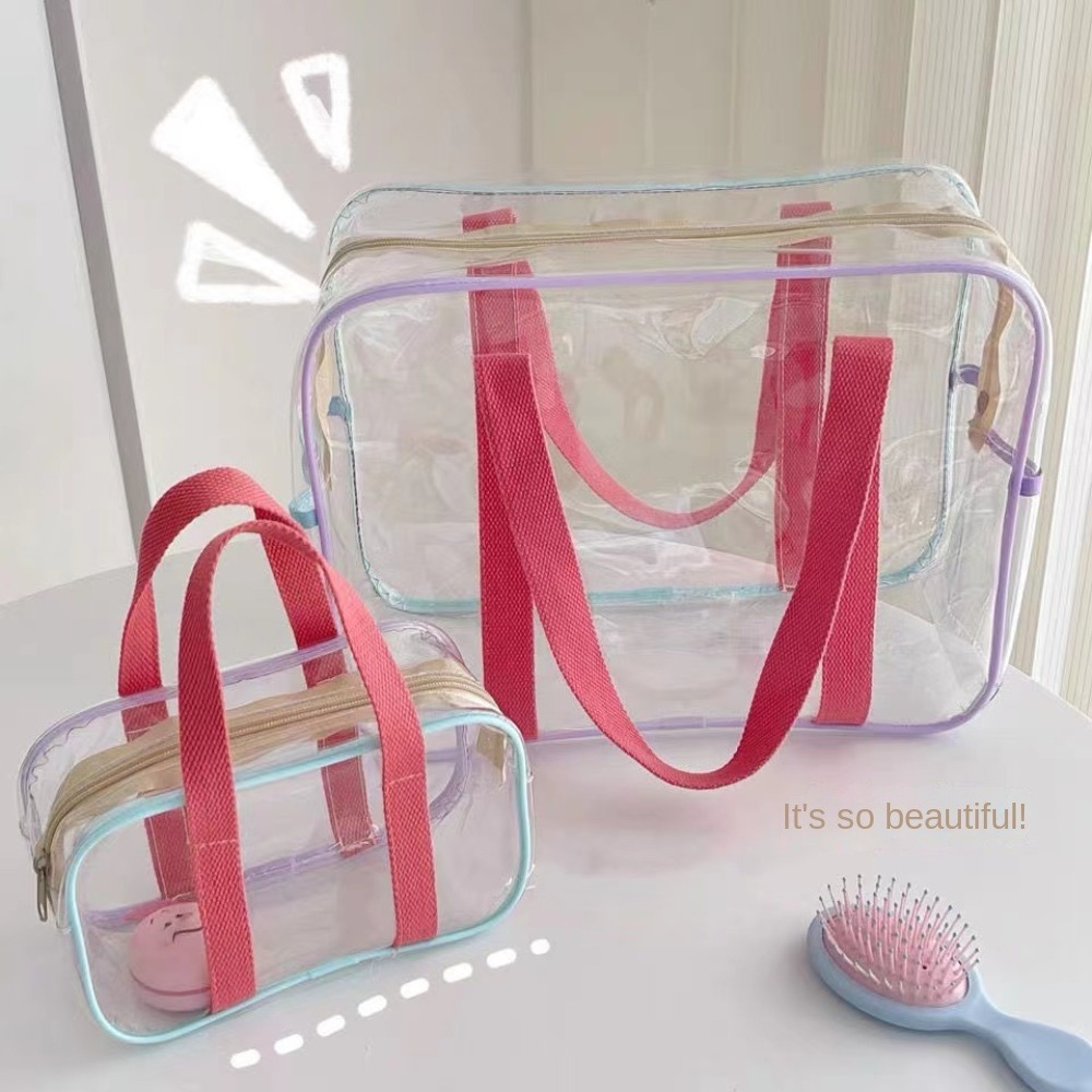 Women Bags Sale - Wyprzedaż! Duża, przezroczysta torba typu jelly
