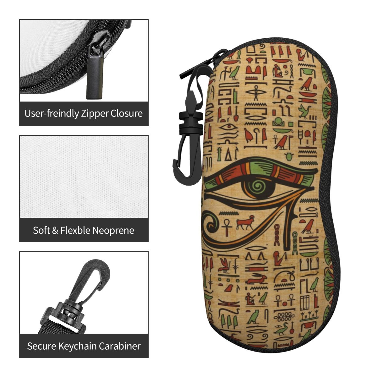 Etui na okulary z motywem egip – Women Bags In Egypt recenzja i cena
