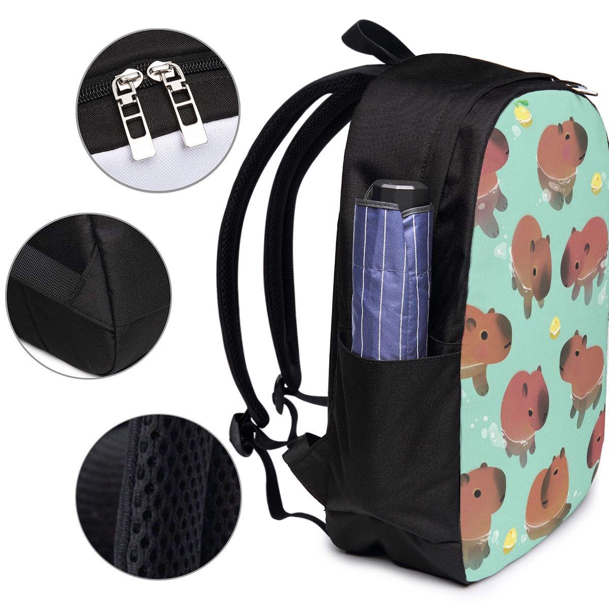 Plecak z motywem kapibary, tor – Women Bags For Travel recenzja i cena