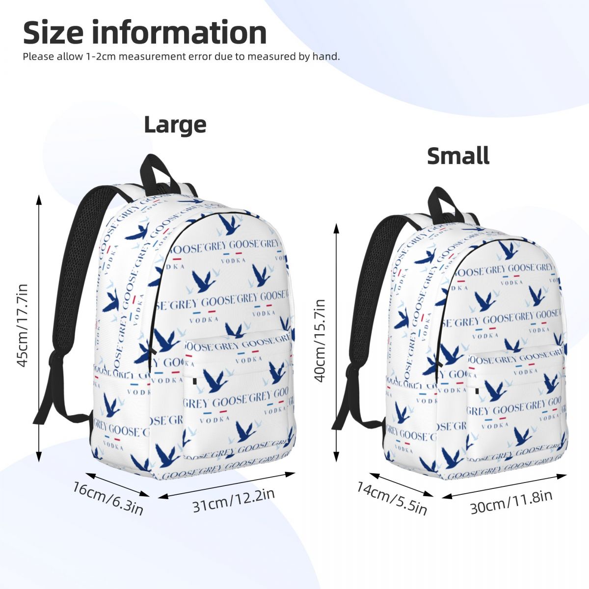 Plecak szkolny Grey Goose Vodk – Women Bags Grey recenzja i cena