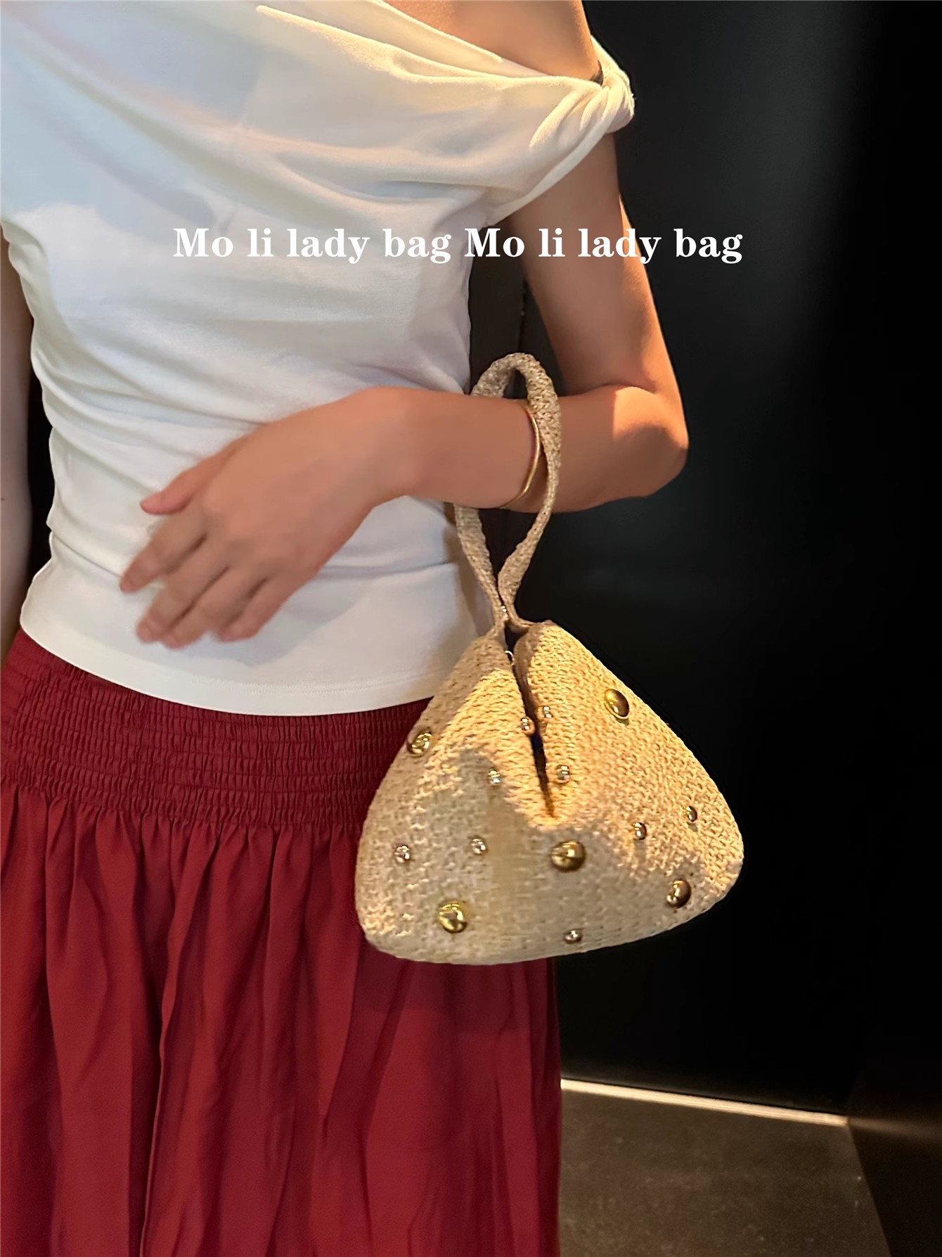 Słomiana, ręcznie tkana torba  – Women'S Bags Holiday recenzja i cena