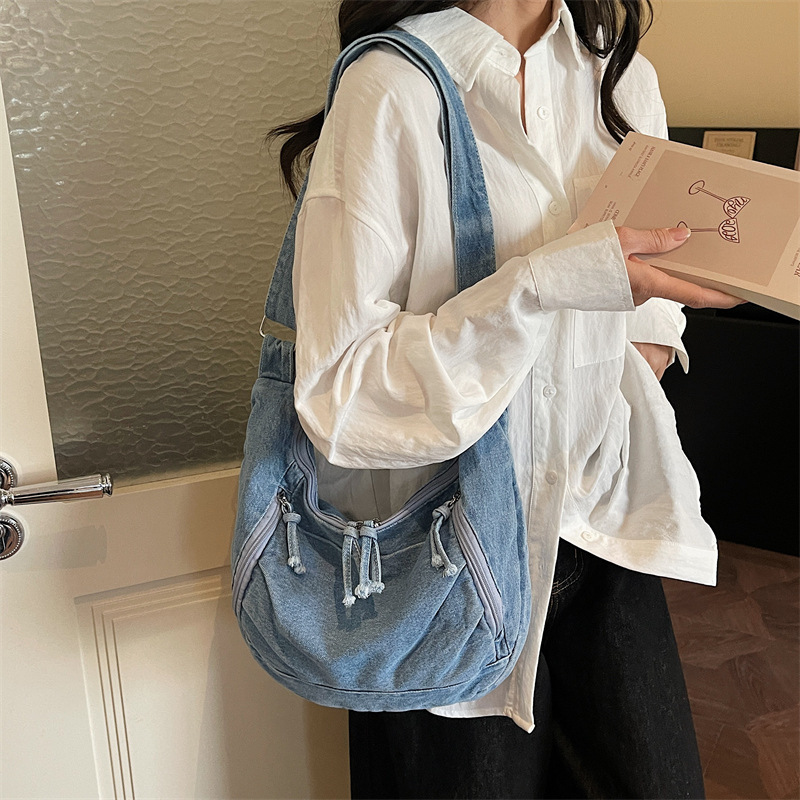 Damska torba crossbody z denim – Women Bags Jeans recenzja i cena