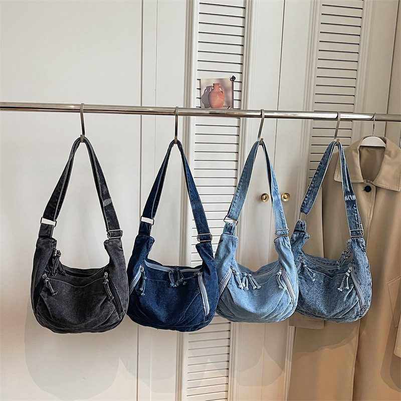 Damska torba crossbody z denim – Women Bags Jeans recenzja i cena