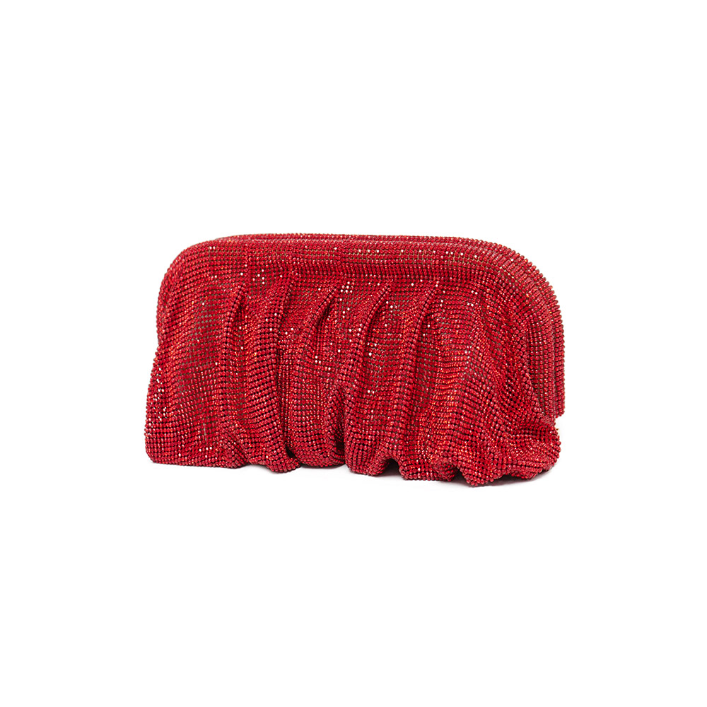 Czerwona aluminiowa torebka ko – Clutch Bag Evening recenzja i cena