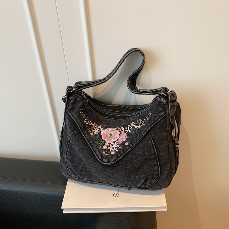 Torebka na ramię w stylu vinta – Women Bags Jeans recenzja i cena