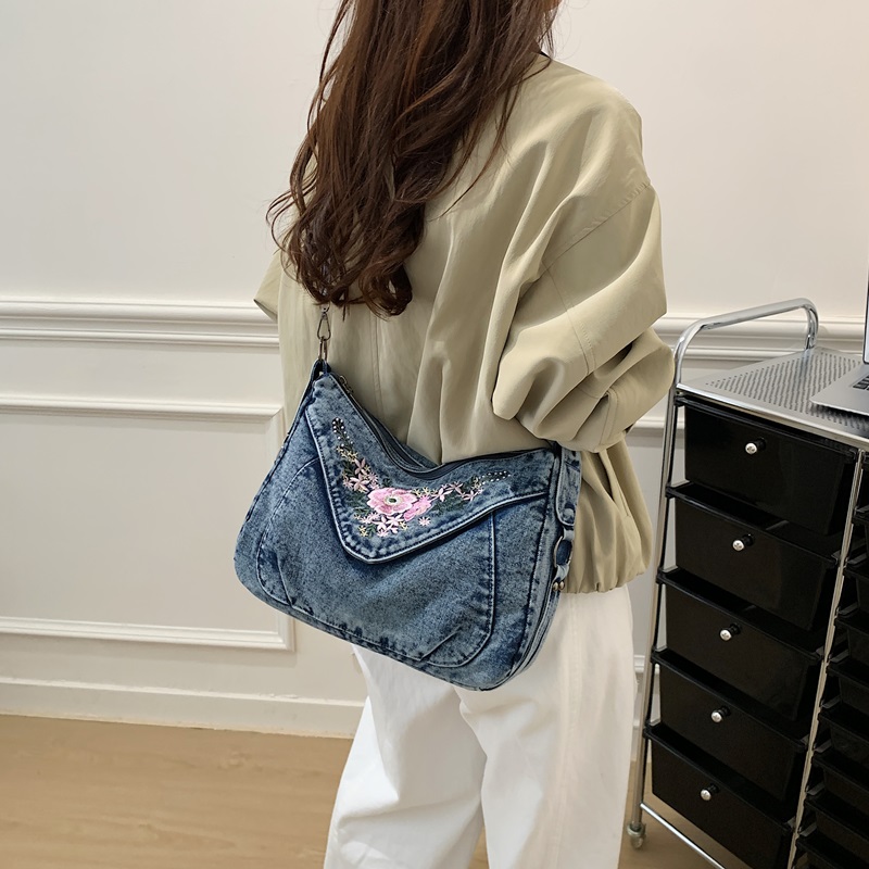 Torebka na ramię w stylu vinta – Women Bags Jeans recenzja i cena