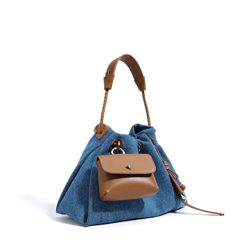 JIAERDI High Street Denim Buck – Women Bags Jeans recenzja i cena