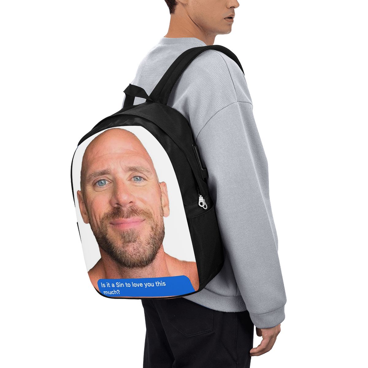 Plecak Johnny Sins z motywem f – Women Bags For Travel recenzja i cena