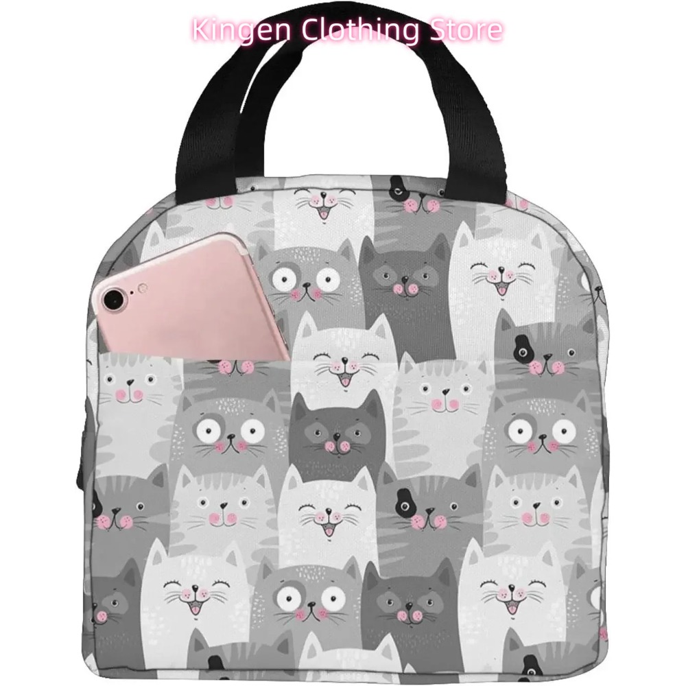 Torba na lunch z motywem szary – Women Bags Grey recenzja i cena