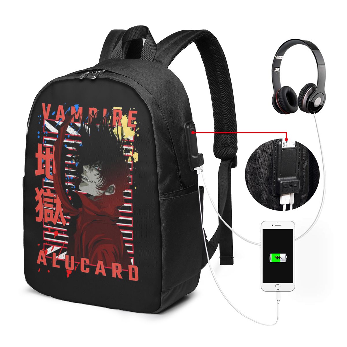 Plecak Alucard Hellsing Manga, – Women Bags For Travel recenzja i cena