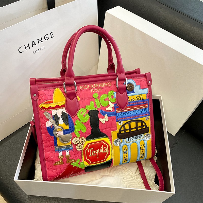 Torby damskie patchworkowe z z – Women Bags Sale recenzja i cena