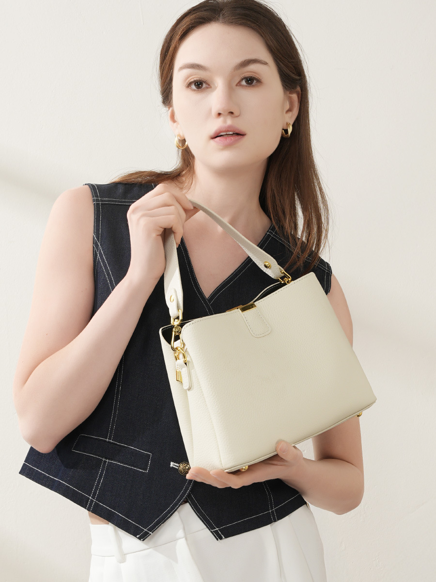 YANATARI Damska torba z prawdz – Women Bags Grey recenzja i cena