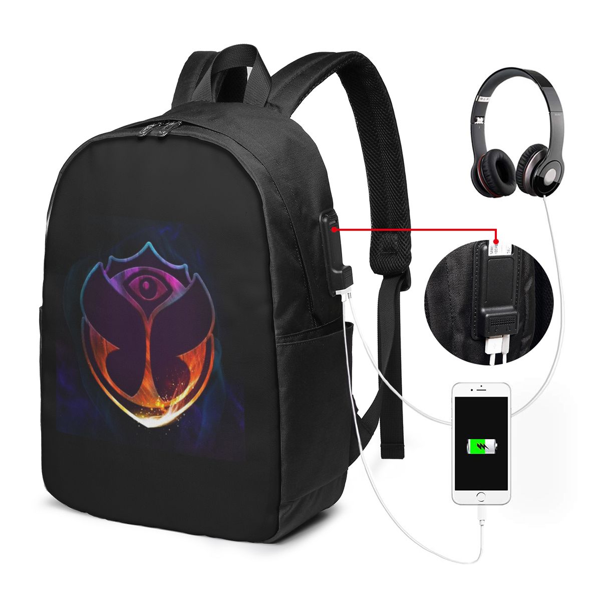Plecak Tomorrowland Butterfly, – Women Bags For Travel recenzja i cena