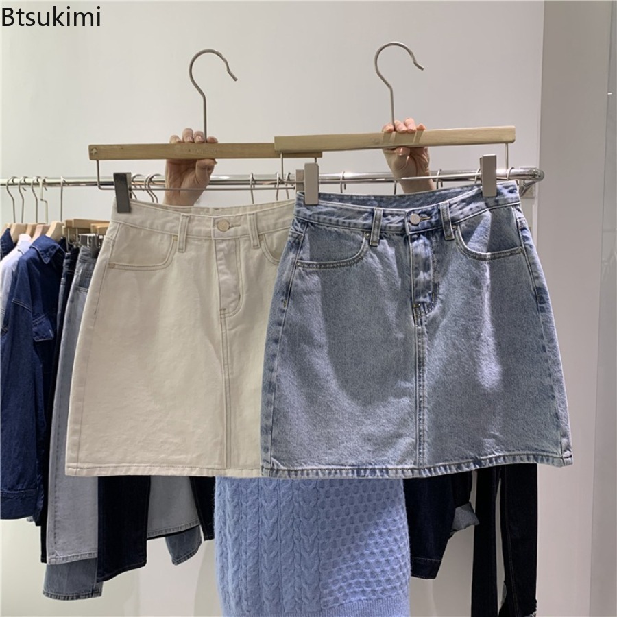 Letnia nowa dżinsowa spódniczk – Women Bags Jeans recenzja i cena