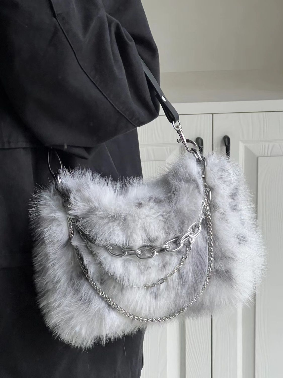 JIAERDI Vintage Y2K torebka da – Women Bags Grey recenzja i cena