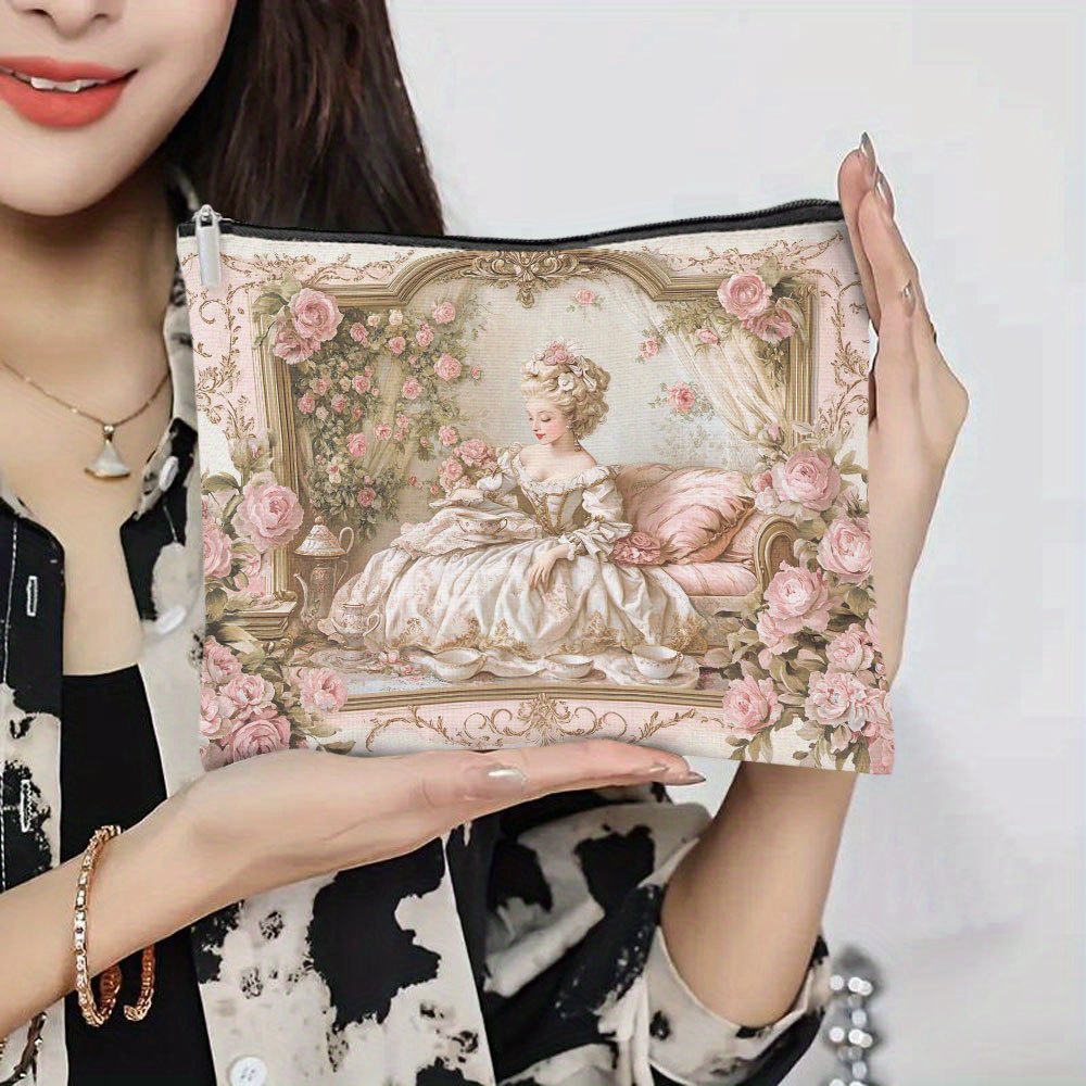 Rococo Floral Makeup Bag - Śli – Women Bags In Amazon recenzja i cena
