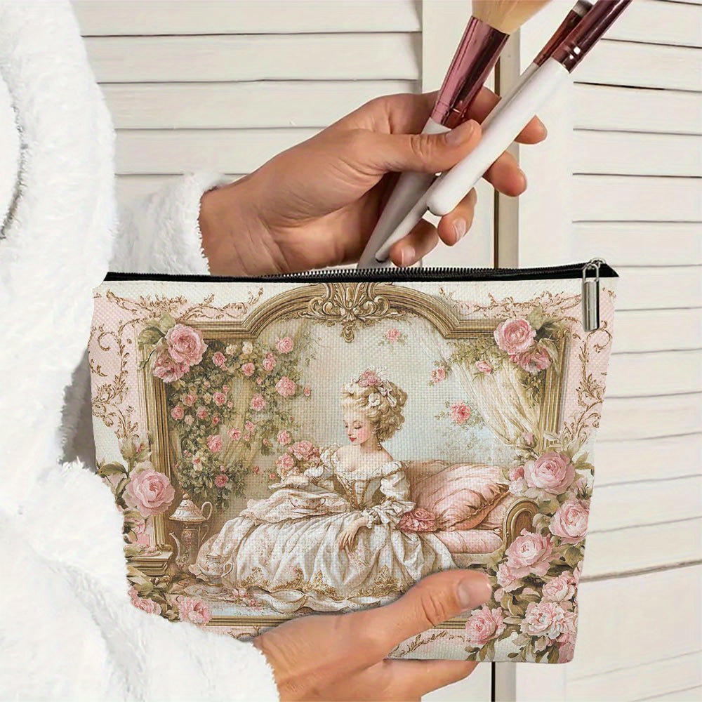 Rococo Floral Makeup Bag - Śli – Women Bags In Amazon recenzja i cena