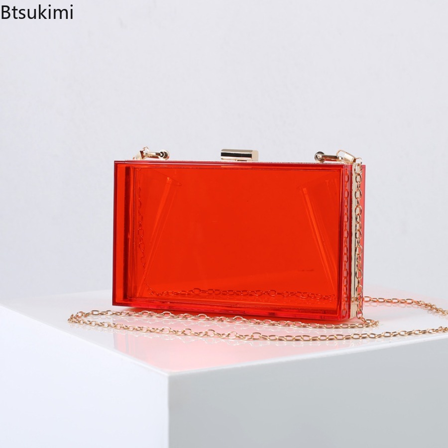 Modne Przezroczyste Akrylowe W – Clutch Bag Evening recenzja i cena