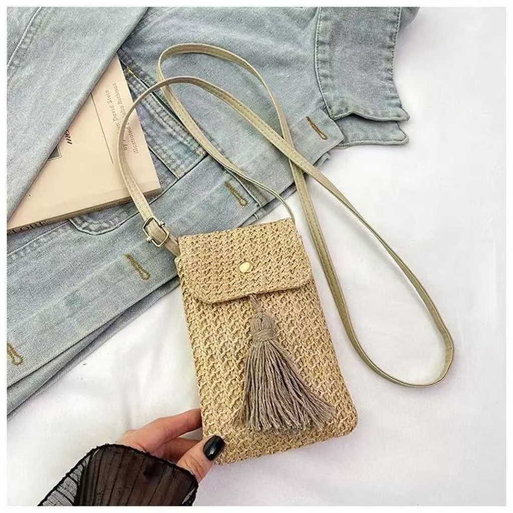Słomkowa Torebka Crossbody Dam – Women'S Bags Holiday recenzja i cena
