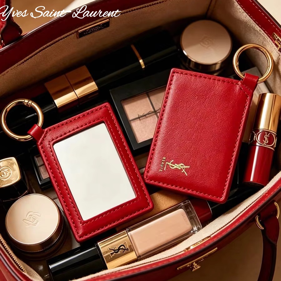 YSL Czerwone Skórzane Kwadrato – Women'S Bags Holiday recenzja i cena