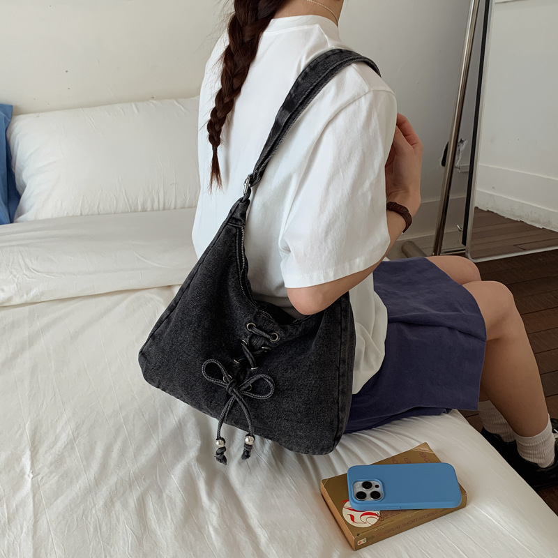 Modna damska torba na ramię z  – Women Bags Jeans recenzja i cena